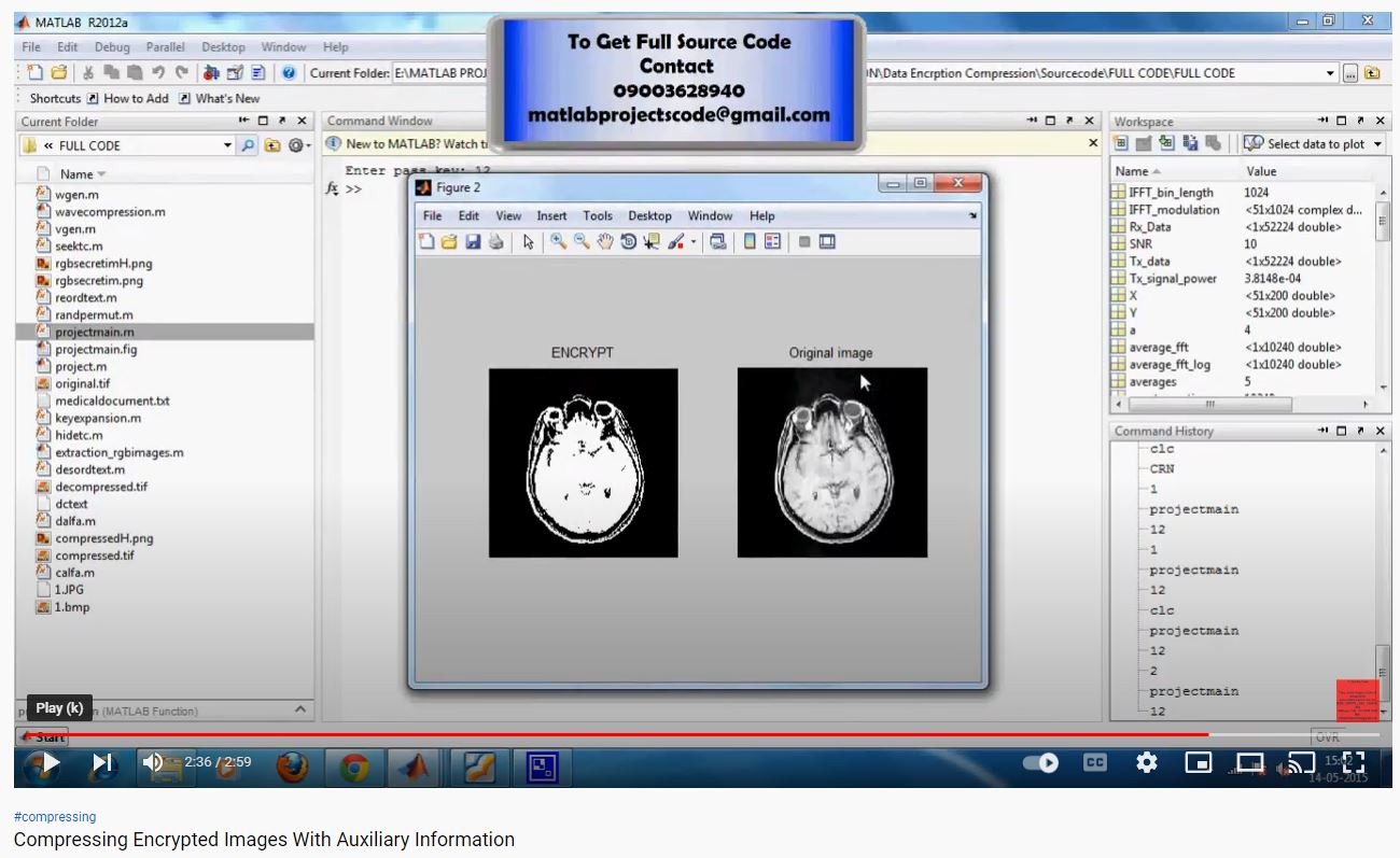 Compressing Encrypted Images with Auxiliary Information project simulation thumbnail for Signal Processing and AI Engineering