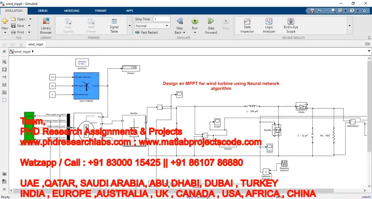 Design An Mppt For Wind Turbine Using Neural Network Algorithm project thumbnail image