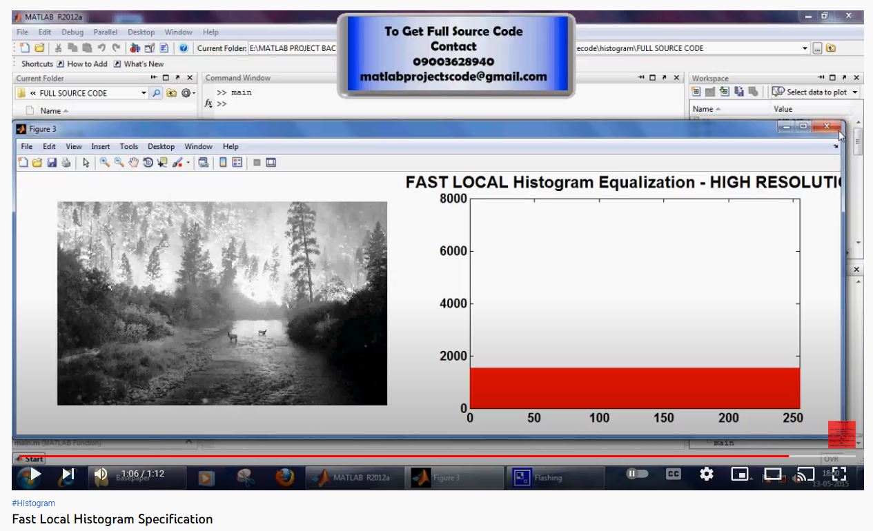 Fast Local Histogram Specification project simulation thumbnail for Electrical Engineering