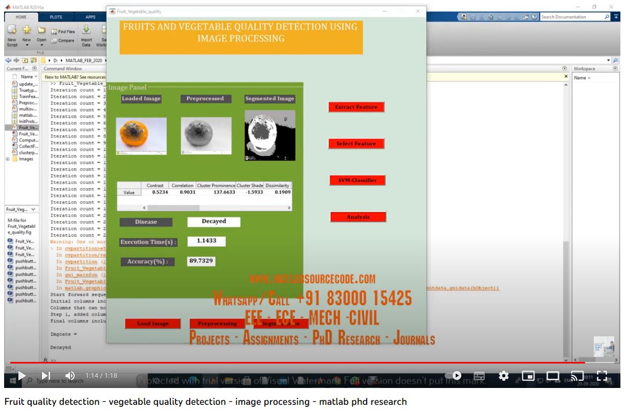 Fruit Quality Detection _ Vegetable Quality Detection_Image Processing_Matlab project simulation thumbnail for Signal Processing and AI Engineering