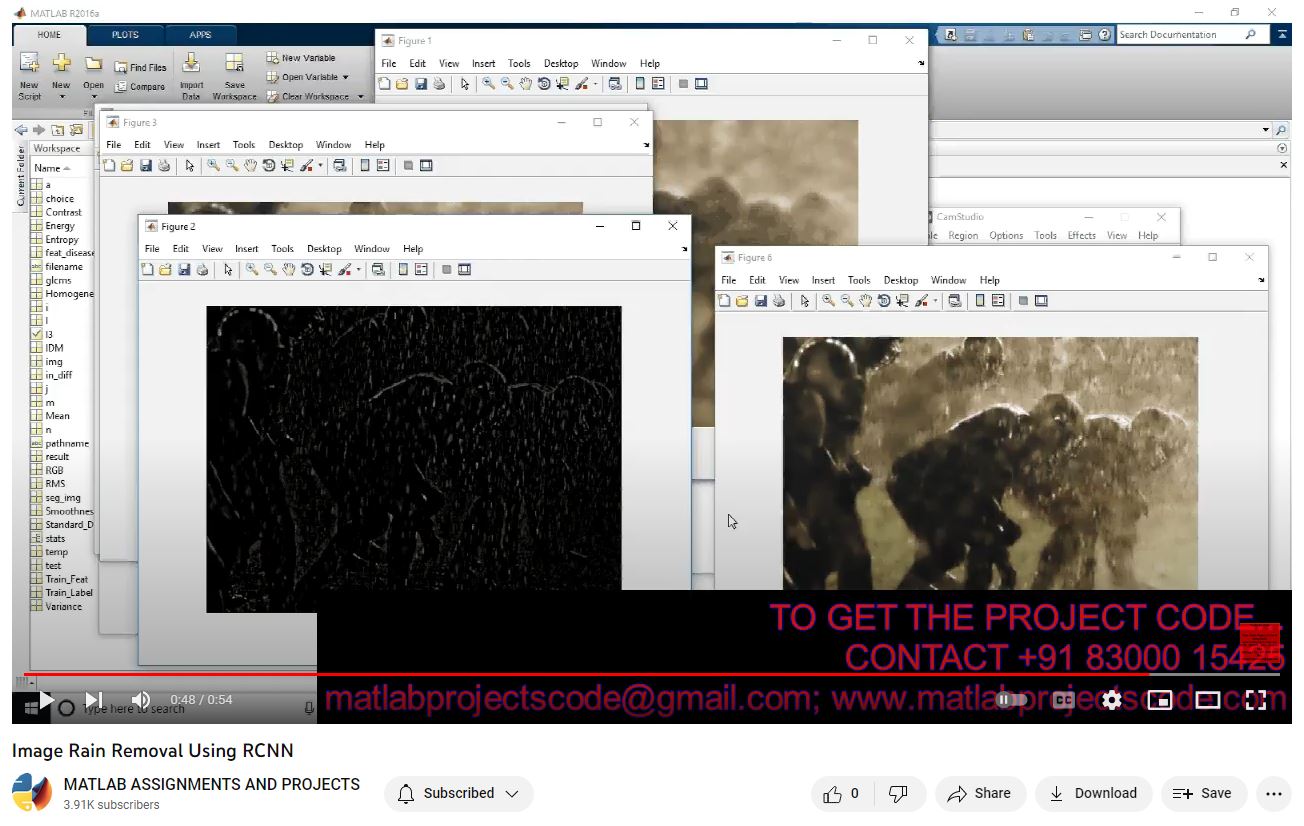 Image Rain Removal Using Rcnn project simulation thumbnail for Signal Processing and AI Engineering